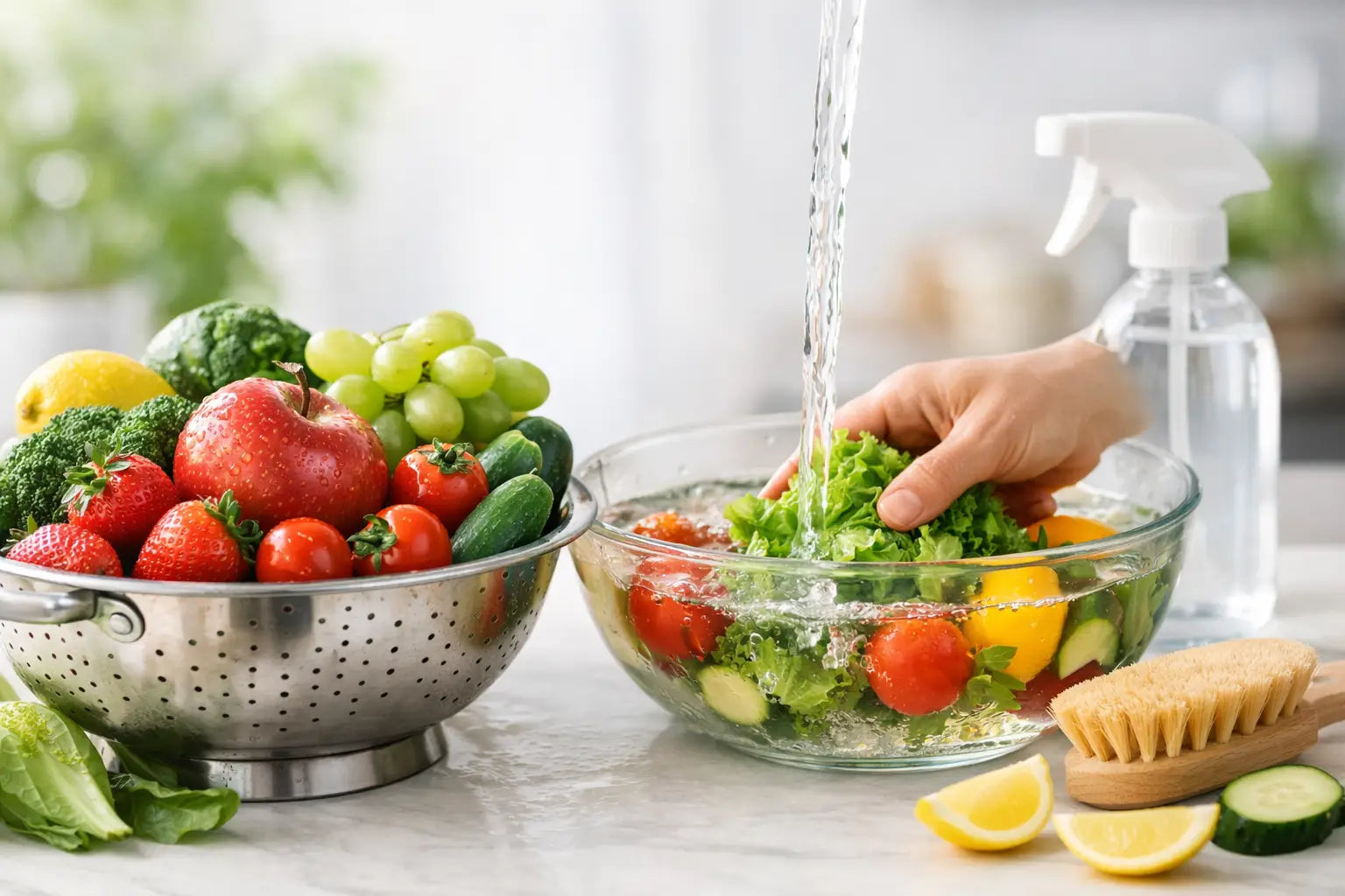 What's the best fruit and vegetable cleaner?