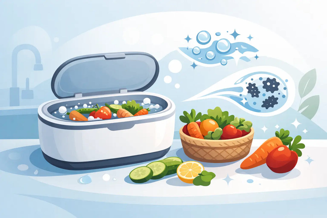 Comment fonctionne un nettoyeur pour fruits et légumes — KSD Cleaner par électrolyse