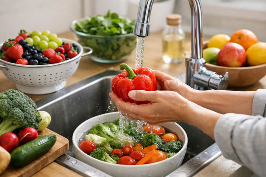 How to clean fruit and vegetable chez soi